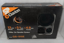 Clarion Einbaulautsprecher 2x GS-515 VINTAGE OLDTIMER YOUNGTIMER RARITÄT OVP✅