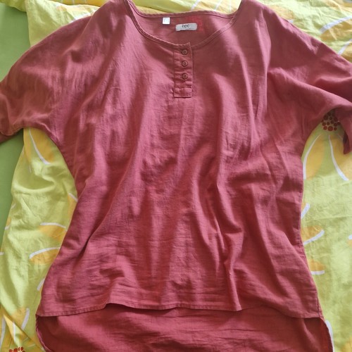 Leinenmixbluse 44 bonbrix - gr.,