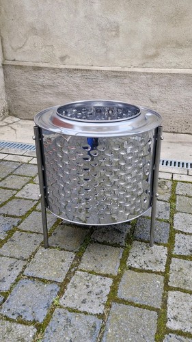 Feuerschale/Edelstahl/aus