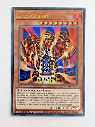 Lava golem ultra - lava-golem, rare