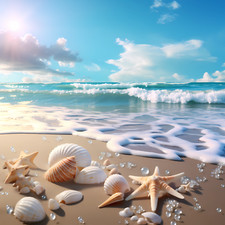 Deko Bild Maritim Meer Strand