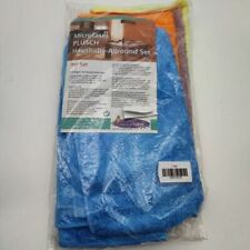 Aqua Clean Microfaser Plüsch TUCH Haushalt Allround SET 6er ( Ohne Waschmittel)