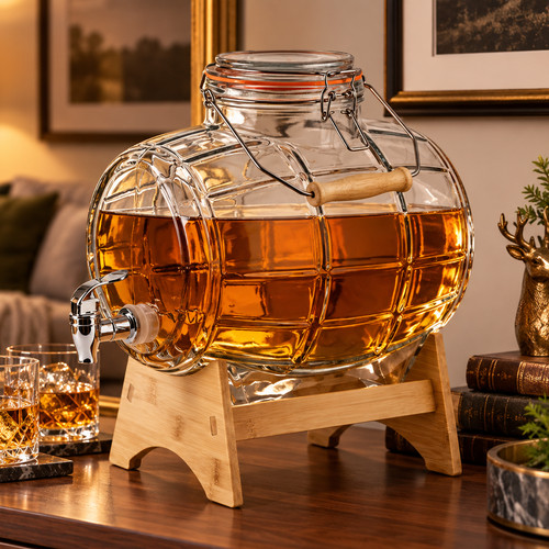 Whiskyfass mit zapfhahn bügel - whiskyfass,