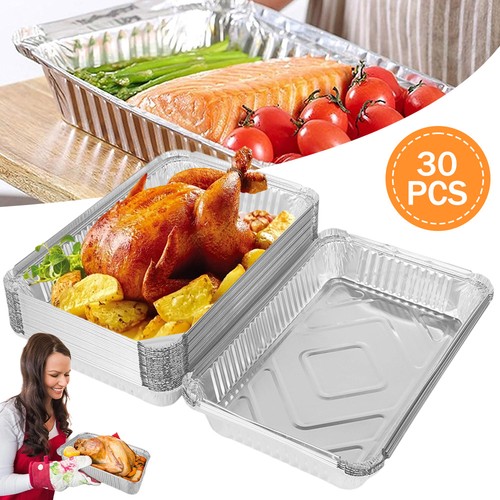 Aluschalen grill 30er set - 30er,