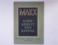 KARL MARX Lohnarbeit und
