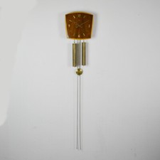 Dugena Wanduhr - alte Pendeluhr - mechanisch - Gewichte - Uhrwerk FHS - Vintage