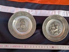 2x WMF Zinn Wandteller