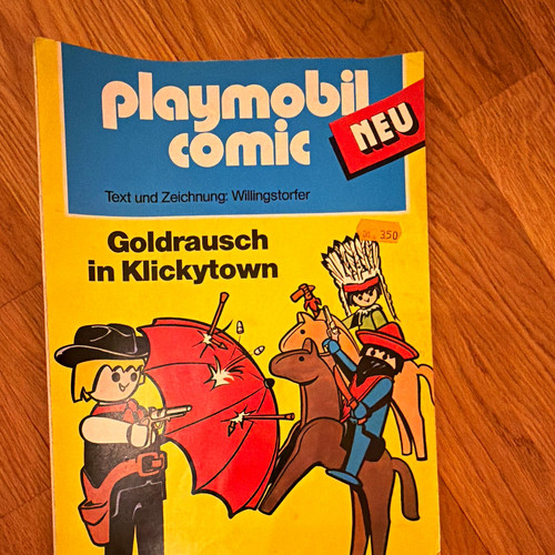Playmobil comic goldrausch - goldrausch, in