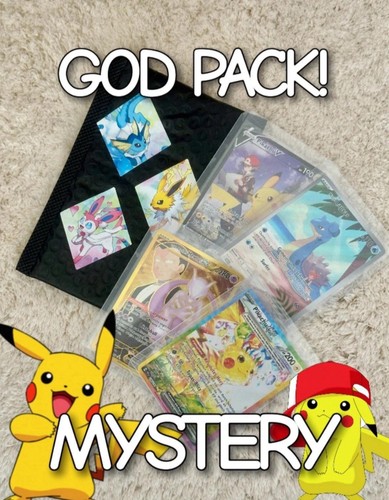 Pokemon god pack 4 karten - god,