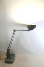 DAZOR  Art Deco Magnimar Industrie Tischlampe 225 USA ST.Louis 8 kg Org. 1950