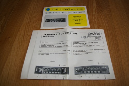 Blaupunkt autoradio frankfurt - blaupunkt,