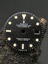 #835 ORIGINAL ROLEX OYSTER PERPETUAL EXPLORER 2 16570 16550 ZIFFERBLATT DIAL