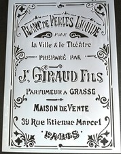 Laser Schablone Möbel