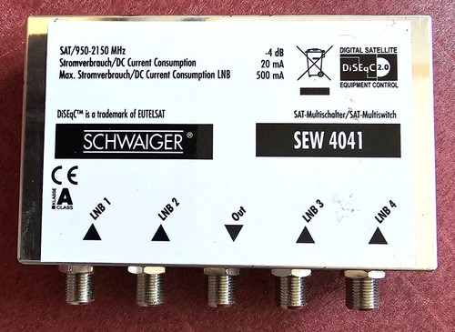 Schwaiger sat multischalter - schwaiger, sat-multischalter