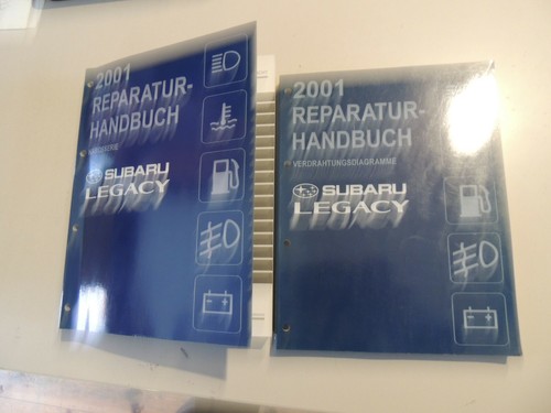 2001 werkstatthandbuch subaru - 2001,
