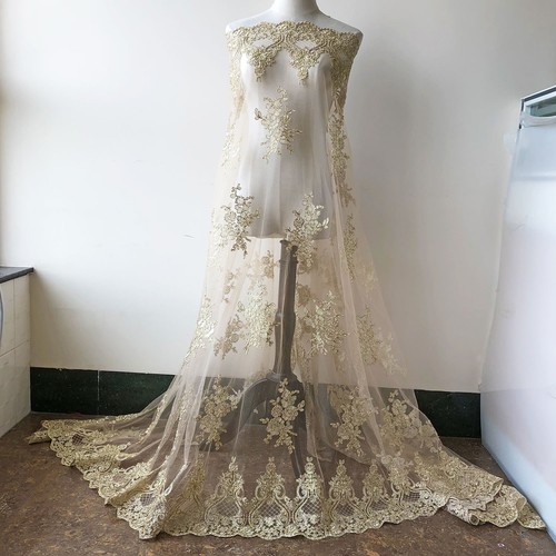 Vintage stickerei brautkleid - vintage,
