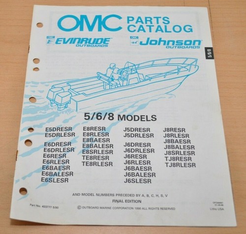 Omc johnson evinrude - evinrude, 5/6/8