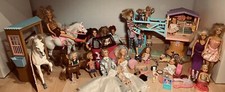 Barbie Reiterhof Mega-Set – Pferde, Puppen, Zubehör