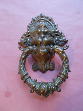 Historismus - Bronze  Türklopfer -Türklingel -  Ende 19.Jh - Widder -