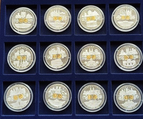 Medaille europa länder - -,