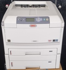 OKI C821 DN Farblaserdrucker bis DIN A3 gebraucht, erst 3.000 gedr. Seiten