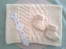 Neu Handmade Babydecke +