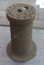 Alte straßenkappe gusseisen - alte,