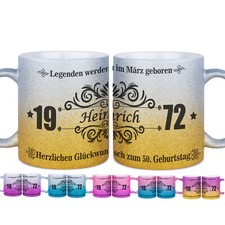 Glitzer tasse farbig - glitzer, 2