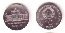 DDR Gedenk Münze 10 Mark