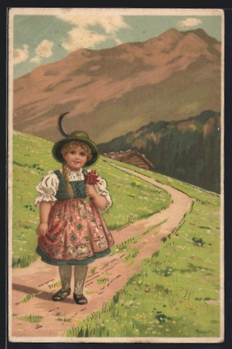 Künstler alfred mailick - künstler-ak,