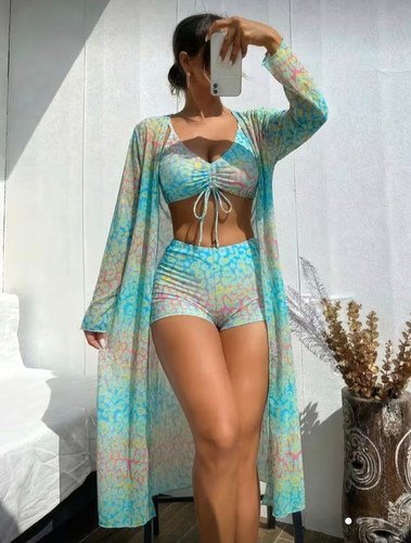 Teiliges damen bikini - 3-teiliges, damen-bikini-set
