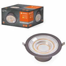 LED Downlight Einbaustrahler Decor Filament Echo Silber Ø17cm 7W Warm steuerbar