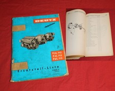 Ersatzteilliste Deutz Motor F