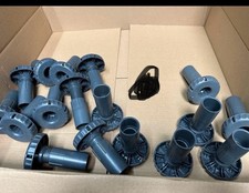 Impuls Pino Alno Wellmann Sockel Fuss Küche Schrank Füße Neu 10 cm 16 Stück