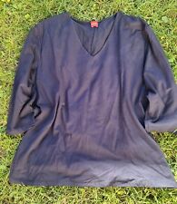 Olsen Shirt dunkelblau Größe 46