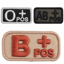Blutgruppen Patch Abzeichen
