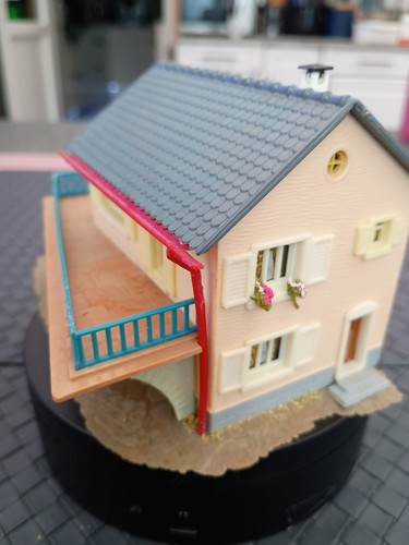 Eisenbahn modelbau villa - eisenbahn, mit