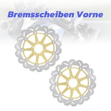 2x Bremsscheiben vorne für APRILIA DORSODURO 750 RSV R 1000 TUONO CAPONORD 1200