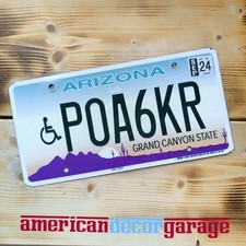 USA Nummernschild/Kennzeichen/license plate *Arizona Grand Canyon State*