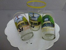 3x altes Bäder Kur Glas Bad