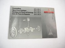 Deutz B FL 1011 T Motor Ersatzteilliste Bildkatalog 1989