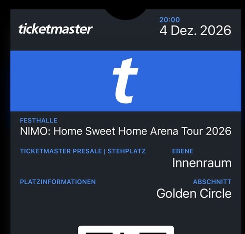 Tickets nimo home - tickets,