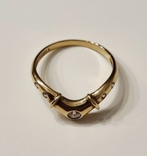 Gold Ring Solitär 333 8 kt