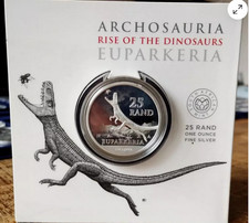 1oz Silber Natura Archosaurier