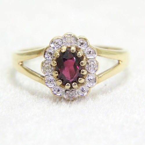 Cluster ring gelbgold - cluster-ring, 9