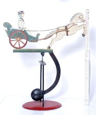 Balancefigur frau kutsche - balancefigur,