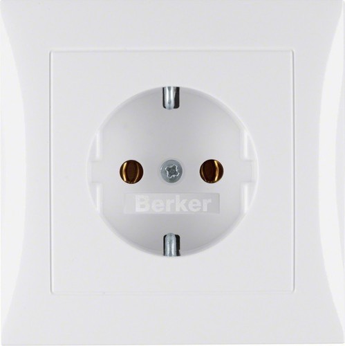 Berker schuko steckdose pws - schuko-steckdose, pws/gl