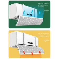 Redirect Airflow mit Wandmontage Anti Direct Blowing Auspuff Abdeckung 8 Bl?tte