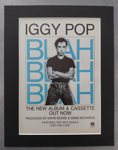 Iggy pop blah - iggy, promo