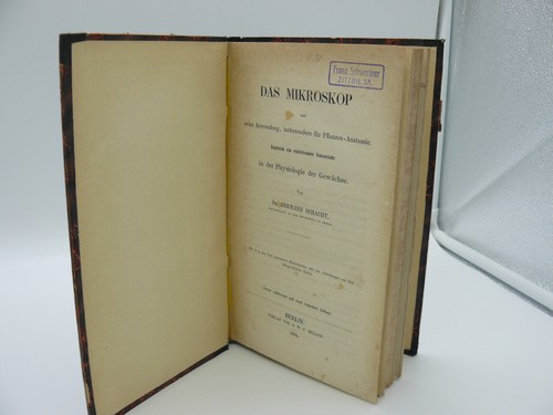 Buch das mikroskop - buch,